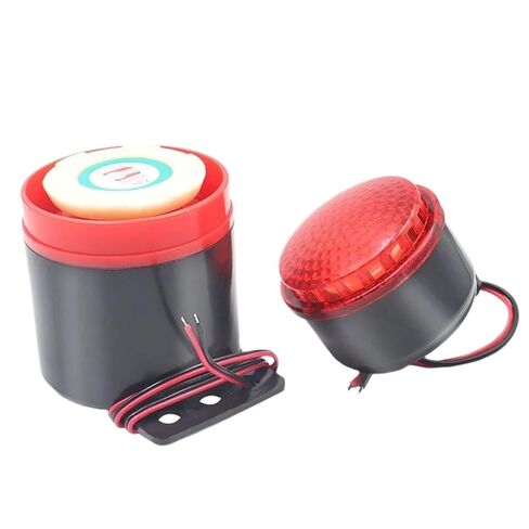 1 قطعة عالية ديسيبل نشط صفارة إنذار SFB-55 DC12V 24 فولت 220 فولت 380 فولت إنذار مصعد الحريق الجرس 120dB(SFB-55-380V) in Kuwait