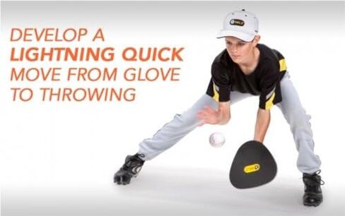 SKLZ Softhands Baseball and Softball Fielding Trainer, Black in Saudi Arabia