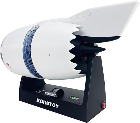 Boeing 747 Jet Engine Model High Rotation Speed with Realistic Thrust Reversal System Included Aviation Fan Gift Aviation Enthusiast Gift Home Desktop Decoration (Amazon Shipping) in Saudi Arabia