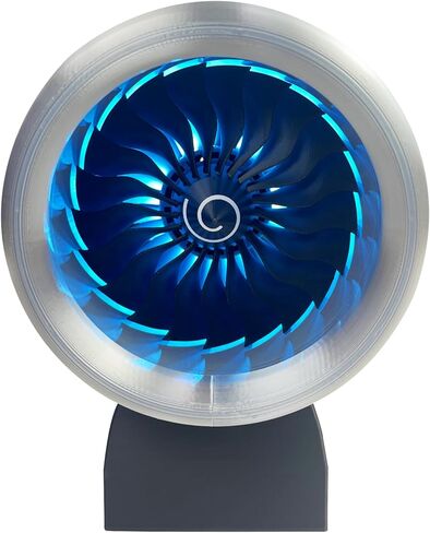 Boeing 747 Jet Engine Model High Rotation Speed with Realistic Thrust Reversal System Included Aviation Fan Gift Aviation Enthusiast Gift Home Desktop Decoration (Amazon Shipping) in Saudi Arabia