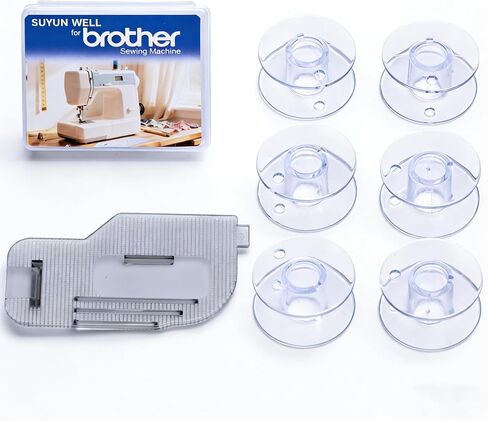 لوحة غطاء بكرة SUYUN WELL وبكرات لآلات الخياطة Brother وBabylock (XC2369051) - SE400، CS6000i، PE770، CE100PRW، SQ9185، والمزيد in Kuwait