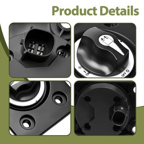 مفتاح قطع قطع البطارية مع LED أحمر مناسب لـ Freightliner M2 106 2018-2020 2022 & Cascadia 2014-2021 استبدال A06-88420-000 in Kuwait