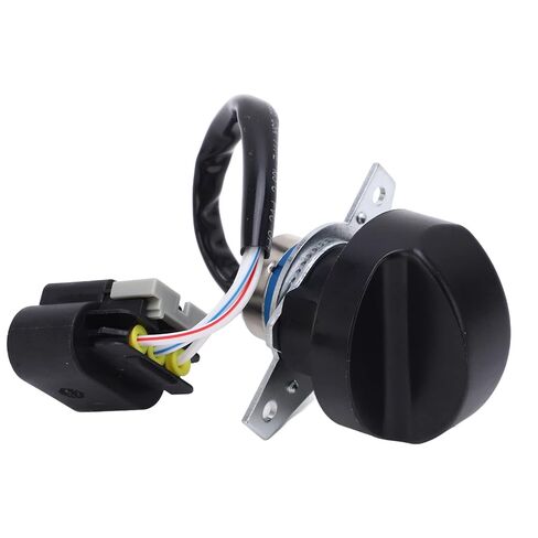 مفتاح مقبض محرك خنق الحفار، استبدال سبائك ABS من الفولاذ لـ XCMG XE60 XE75 XE135 XE150، سهل التركيب والتحكم المحسن (15 ترس) in Kuwait