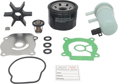 5033541 Water Pump Impeller Repair Kit with Thermostat and Fuel Filter for OMC Johnson Evinrude 4 Stroke 90 115 HP Outboard Motors Replacement 5033721 5032323 Sierra 18-3258 in Saudi Arabia