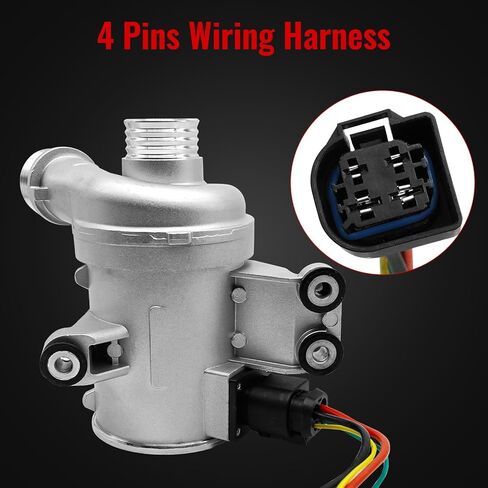 11518635090 Water PumpThermostat Kit for BMW 335i X5 X6 sDrive35i xDrive35i, 435i Gran Coupe 335i GT xDrive Active Hybrid,M2 M235i xDrive Coupe 3.0 F30 F32 F15 N55 Electric Water Pump 11537598865 in Saudi Arabia