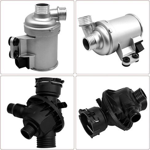 11518635090 Water PumpThermostat Kit for BMW 335i X5 X6 sDrive35i xDrive35i, 435i Gran Coupe 335i GT xDrive Active Hybrid,M2 M235i xDrive Coupe 3.0 F30 F32 F15 N55 Electric Water Pump 11537598865 in Saudi Arabia