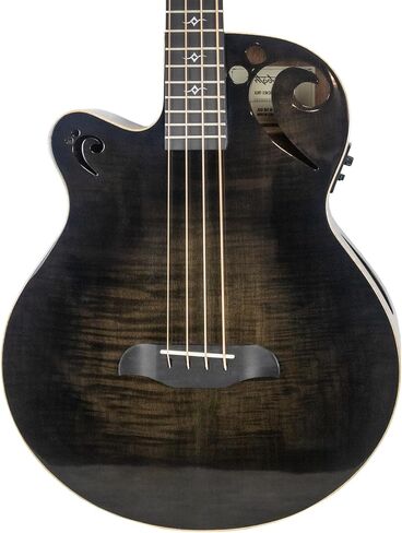 Sawtooth, 4-String Acoustic Electric Bass, Left Handed (ST-AB24EC-LH-TBLK) in Saudi Arabia