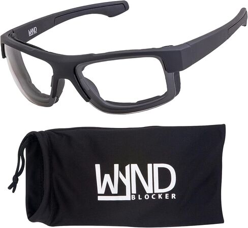 Nova Motorcycle Riding Glasses – Windproof Foam Padded Eyewear Dry Eye Protection Goggles Gear (Model 337) in Saudi Arabia