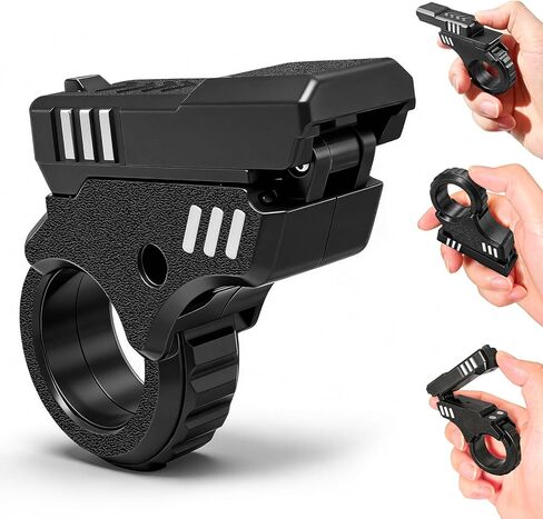 Multifunctional Fidget Gun Fidget Toys Adults Fidget Slider for Adults Stress Relief ADHD/ADD/Autism Cool Gadgets Toys-Black ZX in Saudi Arabia