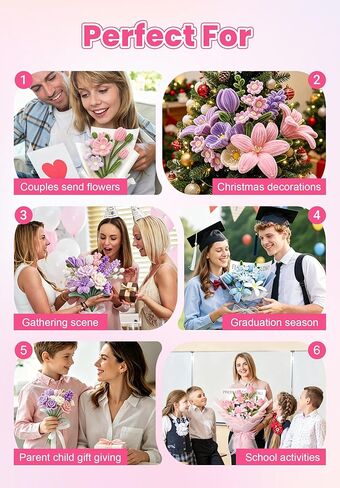 Gloruoia 1700pcs Pipe Cleaners Kit, 7mm Chenille Stems in 17 Colors, DIY Flower Bouquet Making for Crafts, Decorations, School Activities and Creative Projects in Saudi Arabia