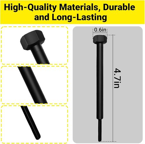 EN-52074 GM-52074 Glow Plug Bore Reamer Tool, Compatible with 6.6L 3.0L 2.8L Duramax Diesel Engines (2001-2025), Carbon Buildup Removal & Thread Cleaning, Replaces Kent-Moore OTC-7223 in Saudi Arabia