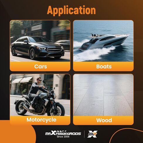 وسادة تلميع صوف من maxpeedingrods مقاس 15.24 سم، وسادة تلميع خشنة وخطاف وحلقة لمخزن التلميع المداري، وسادة مركبة من الصوف متوافقة مع لوحة دعم مقاس 15.24 سم لتركيب وتلميع السيارات in Kuwait