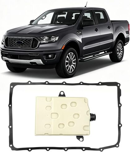 فلتر نقل السرعة 10R80 مع حشية مقلاة مناسب لـ 2017-2023 Ford F-150، 2018-2024 إكسبيديشن، 2020-2023 إكسبلورر، 2018-2023 موستانج، 2019-2023 رينجر استبدال HL3Z7A098A HL3P7G186CA in Kuwait
