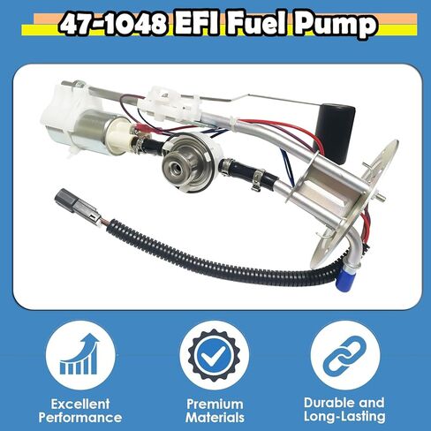 مجموعة مضخة الوقود EFI تناسب Polaris Sportsman 700 X2 800 EFI 4X4 ATV 47-1048 وحدة مضخة الوقود الكاملة 5-Bolt، Sportsman X2 500 2006، 47-1048-BNM، 471048، 2520496 2520776 2520311 2005 2006 2007 2008 in Kuwait