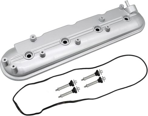 Valve Cover with Gaskets & Bolts Compatible with Avalanche Silverado Suburban Tahoe Camaro Sierra Yukon Savana 1500 2500 3500 1999-2008 (A Pair of red Valve Covers) in Saudi Arabia