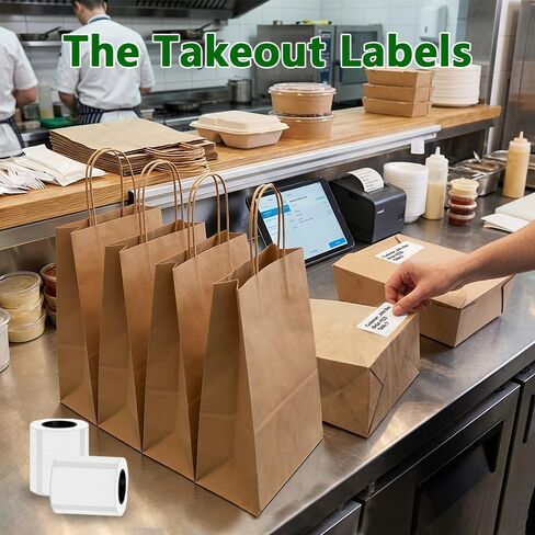 3 Rolls Thermal Labels Stickers 1.96''x1.18'' (50×30 mm) for Label Printer, 230 Labels/Roll White Compatible with Y813 Label Maker/ PL70e-BT/ JD268BT as Custom Stickers in Saudi Arabia