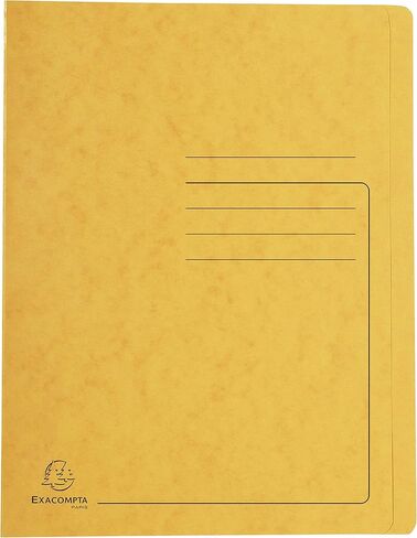 Exacompta - Ref 39986E - Flat Bar File - Suitable for A4 Documents, Pre-Printed Cover, 355gsm Heavyweight Mottled Pressboard, 30mm Spine, Metal Spring Mechanism - Turquoise in Saudi Arabia