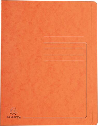 Exacompta - Ref 39986E - Flat Bar File - Suitable for A4 Documents, Pre-Printed Cover, 355gsm Heavyweight Mottled Pressboard, 30mm Spine, Metal Spring Mechanism - Turquoise in Saudi Arabia