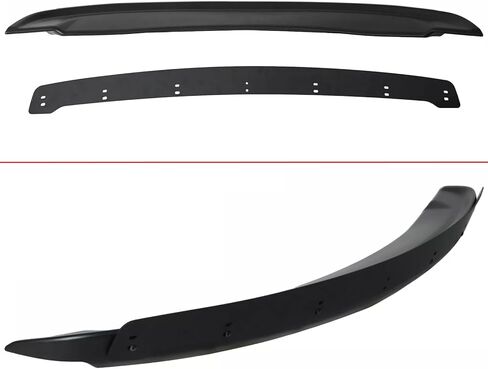 Rear Trunk Spoiler with WickerBill Compatible with Chevy Camaro 2010-2013, EOS ZL1 Style Matte Black ABS Wing Lip Spoiler Kit in Saudi Arabia