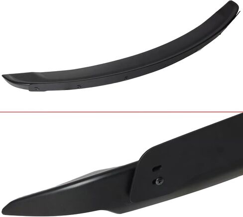 Rear Trunk Spoiler with WickerBill Compatible with Chevy Camaro 2010-2013, EOS ZL1 Style Matte Black ABS Wing Lip Spoiler Kit in Saudi Arabia