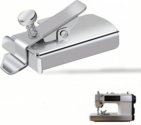 3rd Gen Magnetic Seam Guide for Sewing Machine, Adjustable Universal Hem Guide with Clip & Strong Magnet - Compatible with Walking Foot, Multi-Size Hemmer Presser Foot, Sewing Accessories in Saudi Arabia