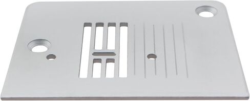 CChiai Household Sewing Machine Throat Plate V620033001 Steel Replacement Needle Plate Silver 2.13x2.83in Compatible with 1105 1106 107 1109 1120 1130 1405 1409 1507 Zigzag Sewing Machine Parts in Saudi Arabia