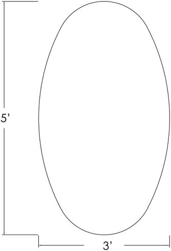 SKUTCHI DESIGNS INC. 6-Person Oval Boat Shaped Conference Table | Harmony Office Series with Brushed Silver Metal Post Legs | Lakeland Salt – 5ft in Saudi Arabia
