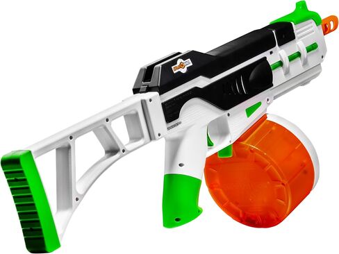 SplatRball 1200 Pyro Glow-in-The-Dark Gel Ball Water Bead Blaster Gun Kit. Splat R Ball Everything with The Electric Blaster able to Shoot up to 225fps! Splatter Gun in Saudi Arabia