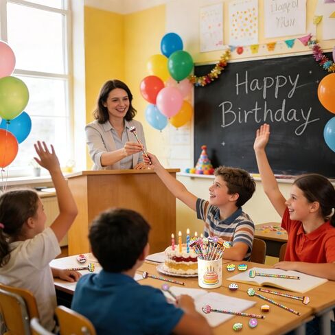 مجموعة أقلام رصاص لعيد الميلاد مع ممحاة، 48 مجموعة أقلام عيد ميلاد سعيد، 48 ممحاة عملاقة، هدايا لجوائز أعياد الميلاد في الفصل الدراسي (96) in Kuwait