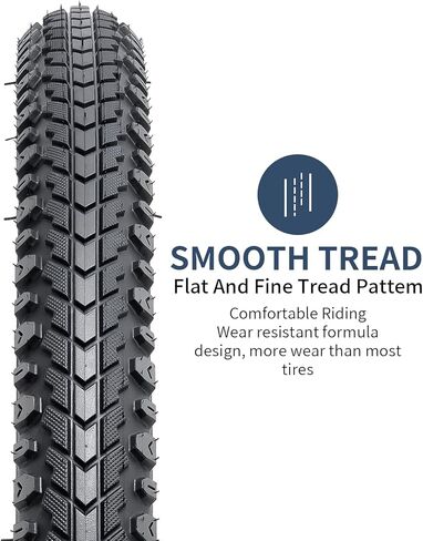 2 Pack 20" Bike Tires 20 x 1.75(47-406) Plus 2 Pack Bike Tubes 20x1.5/1.75 AV32mm Schrader Valve Compatible with 20x1.75 Most Bike Tires(YH-Black) in Saudi Arabia