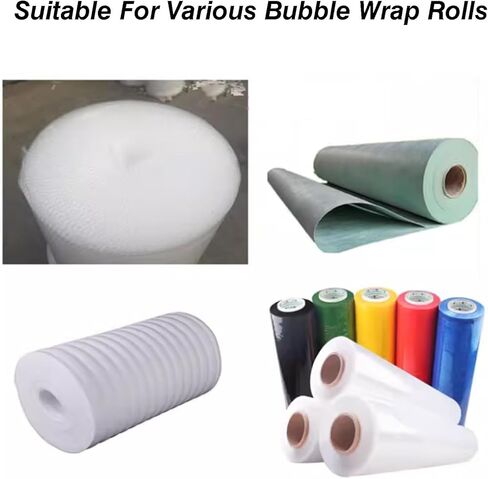 Bubble Wrap Dispenser, Foldable Cushioning Holder, EPE Insulation Support Rack, High Load Capacity for Packing and Shipping in Saudi Arabia