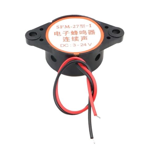 1 قطعة 100DB 3015 DC3-24V صفارة إلكترونية إنذار صفارة مستمرة لسيارة فان SFM-27 البعد 30*15 مللي متر in Kuwait