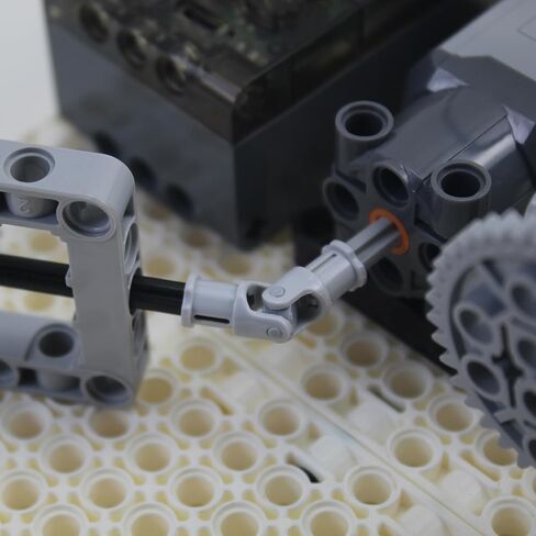 Universal U Joint 3L متوافق مع العلامة التجارية الكبرى التقنية رمادي فاتح 15 قطعة تعليق ومجموعة نقل الحركة للروبوتات Mindstorms EV3 NXT للأطفال in Kuwait