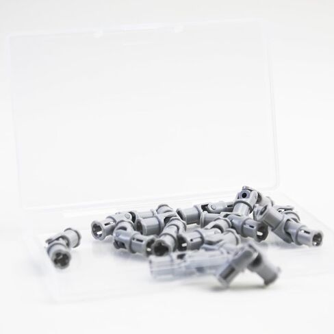 Universal U Joint 3L متوافق مع العلامة التجارية الكبرى التقنية رمادي فاتح 15 قطعة تعليق ومجموعة نقل الحركة للروبوتات Mindstorms EV3 NXT للأطفال in Kuwait