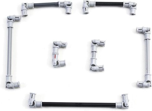 Universal U Joint 3L متوافق مع العلامة التجارية الكبرى التقنية رمادي فاتح 15 قطعة تعليق ومجموعة نقل الحركة للروبوتات Mindstorms EV3 NXT للأطفال in Kuwait