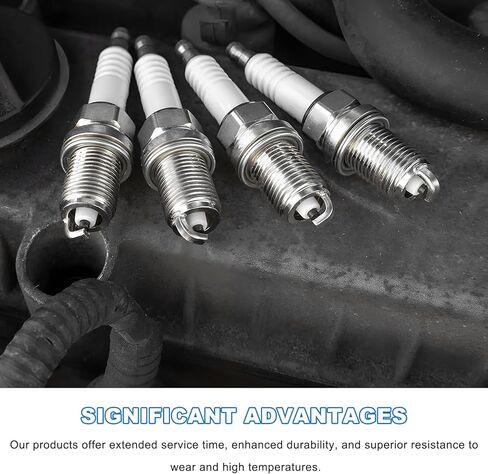 قطعتان من قابس الإشعال، A7TC لمحركات GY6 50cc 70cc 90cc 110cc 125cc 150cc، استبدال شمعات الإشعال A7TC عالية الأداء لـ U20FSR U22FSR-U C5HA C5HSB in Kuwait