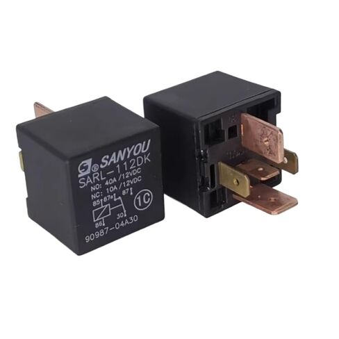 10 قطعة/الوحدة التتابع SARL-112DK 12 فولت 40A 5 دبابيس HFV16 90987-04A30 السيارات مروحة تكييف الهواء التتابع in Kuwait