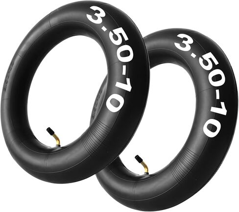 2 قطعة 3.50-10 الأنبوب الداخلي 3.50x10 الأنابيب الداخلية 10 بوصة أنبوب سكوتر للدراجة البخارية ذات العجلات الثلاث مع ساق صمام عازمة in Kuwait