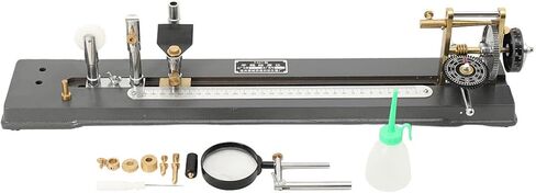 Manual Yarn Twist Tester Counter Fiber Textile Testing Machine Yarn Twist Testing/untwisting Machine/Textile Instruments and Equipment for Production Line Inspection, 0-11.8" in Saudi Arabia