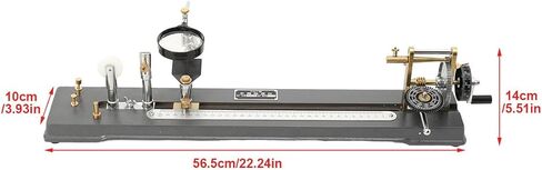 Manual Yarn Twist Tester Counter Fiber Textile Testing Machine Yarn Twist Testing/untwisting Machine/Textile Instruments and Equipment for Production Line Inspection, 0-11.8" in Saudi Arabia