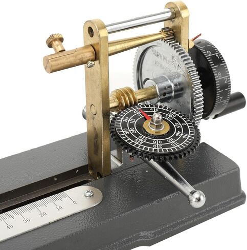 Manual Yarn Twist Tester Counter Fiber Textile Testing Machine Yarn Twist Testing/untwisting Machine/Textile Instruments and Equipment for Production Line Inspection, 0-11.8" in Saudi Arabia