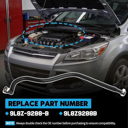 مجموعة خرطوم خط الوقود 9L8Z-9288-B مناسبة لسيارات Ford Escape 3.0L V6 2009-2012 مناسبة لخط الوقود Mercury Mariner 3.0L V6 2009-2011 من السكك الحديدية إلى الإطار 9L8Z9288B in Kuwait