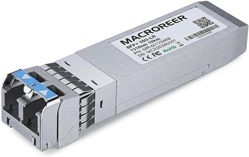 10GBase -LR|SFP+Transceiver|SFP to RJ45|SFP+ LC Transceiver|10G 1310nm SMF,up to 10km|Compatible with Brocade,SFP-10G-LR, Meraki MA-SFP-10GB-LR, Ubiquiti UniFi UF-SM-10G Supermicro and More in Saudi Arabia