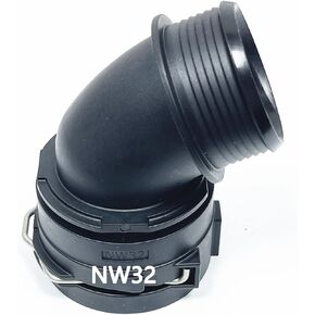NW32 Coolant Hose Connector,Engine Heater Hose Assembly Fittings for BMW,Audi,VW,Chevrolet,Mercedes-Benz,Land Rover,Porsche,Volvo,Buick,Hose-Radiator Pipe Junction Flange,1.5 Inch Tube Joint 45° Elbow in Saudi Arabia