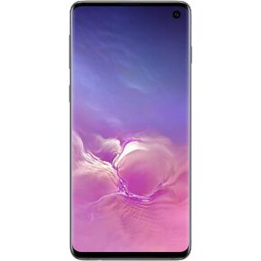 هاتف Samsung Galaxy S10 G973F Hybrid Dual SIM 128GB GSM LTE غير مقفل مع كاميرا خلفية ثلاثية 12MP+12MP+16MP (متغير دولي/LTE متوافق مع الولايات المتحدة) - أبيض بريزم in Kuwait