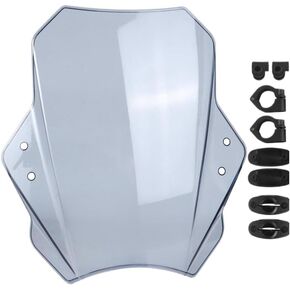 Motorcycle Windscreen Compatible with FZ1 FZ8 MT-01 MT-03 MT-07 MT-09 MT-125 2022 2023(Dark Grey) in Kuwait