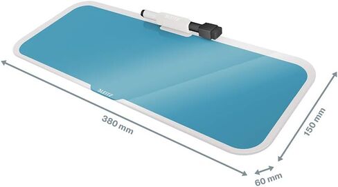 Leitz Glass Deskboard Cosy, Calm Blue in Saudi Arabia