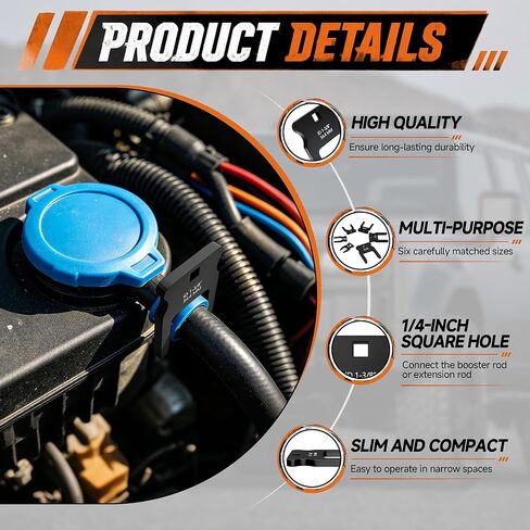 DEF Fuel Line Disconnect Tool Set,Heavy Duty Diesel Toolsl Can Easy Access to DEF/Coolan/Fill/Breather/Fuel Line,Compatible with 2012+ Ford Chevy Silverado Tahoe Suburban GMC Sierra Yukon in Saudi Arabia