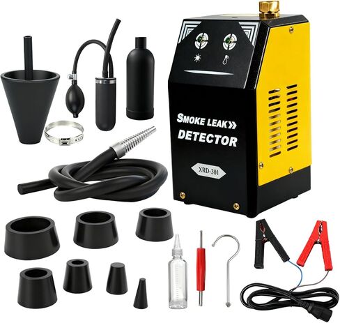 Automotive Smoke Machine with Built-in Air Pump-12V DC Smoke Machine for 12V Cars, Motorcycles, Trucks, Boats & ATVs in Saudi Arabia