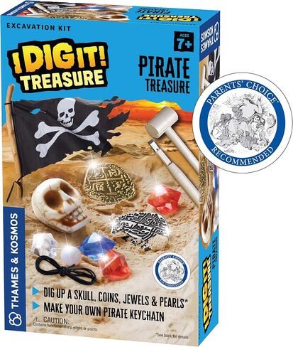 Thames & Kosmos 657550 I Dig It! Dinos 3D T. Rex Excavation | Science Kit | 3D Tyrannosaurus Rex Dinosaur Skeleton | Paleontology | Dinosaur Toy | Oppenheim Toy Portfolio Platinum Award Winner in Kuwait